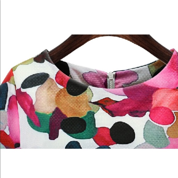 Bright Colorful Blouse - Picture 2 of 4